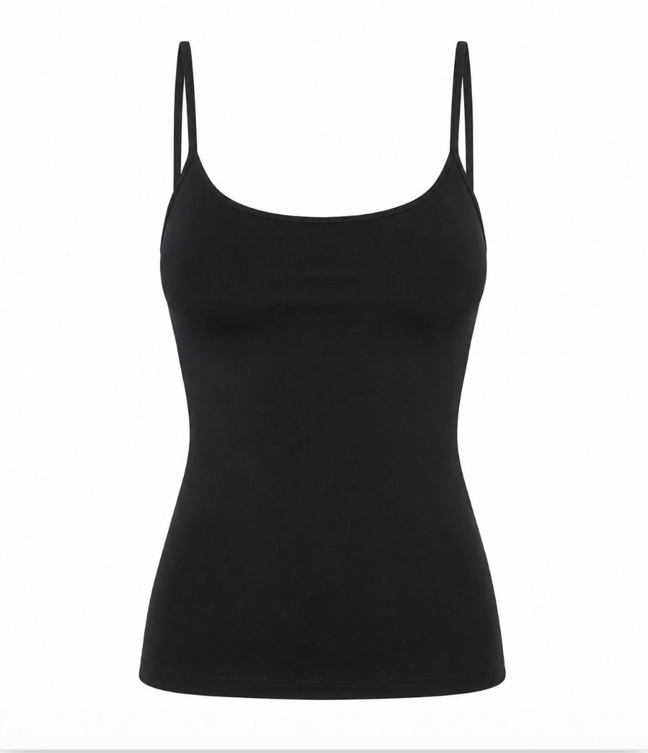 Topje - Shiny Black
